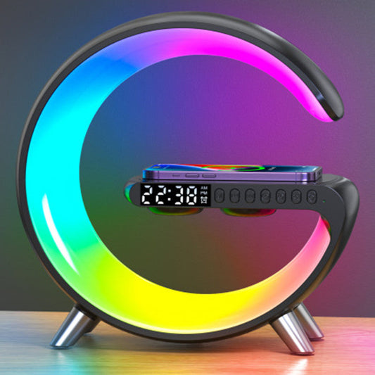 Intelligent G-Shaped LED Lamp Wireless Charger