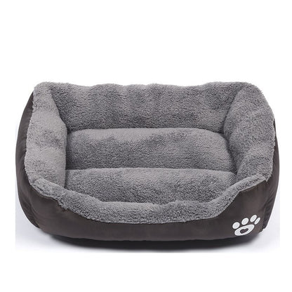 Washable Rectangle Pet Bed for Cats & Dogs