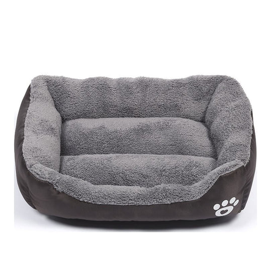 Washable Rectangle Pet Bed for Cats & Dogs