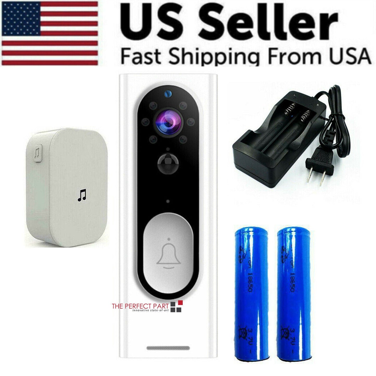 1080P HD Security Camera with Wireless Chime
