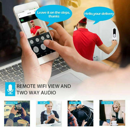 1080P HD Security Camera with Wireless Chime