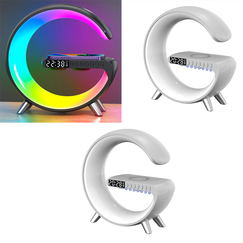 Intelligent G-Shaped LED Lamp Wireless Charger
