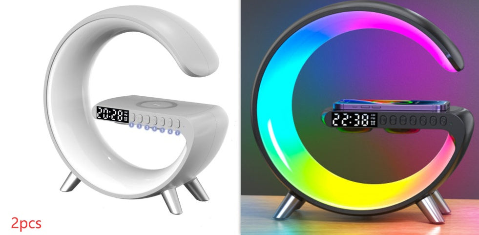 Intelligent G-Shaped LED Lamp Wireless Charger