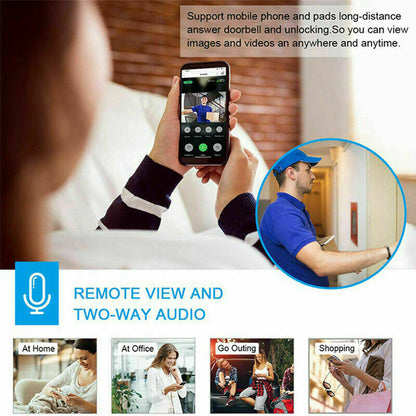 1080P HD Security Camera with Wireless Chime