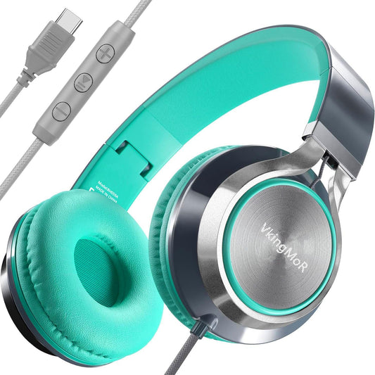 Wired Headphones with Mic & Volume Control