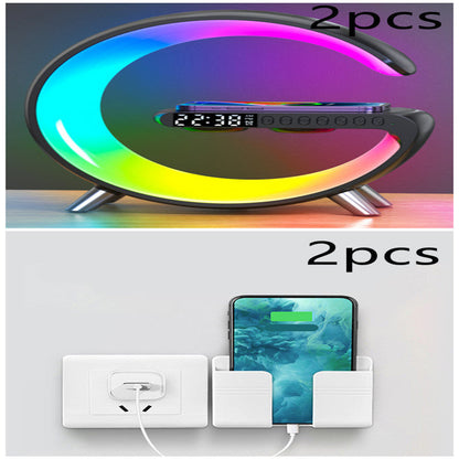 Intelligent G-Shaped LED Lamp Wireless Charger