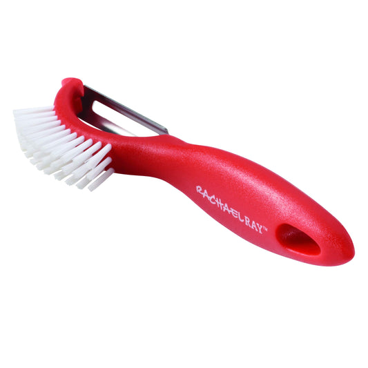 3-in-1 Vegetable & Fruit Peeler with Brush