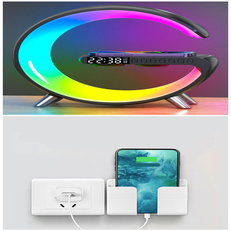 Intelligent G-Shaped LED Lamp Wireless Charger