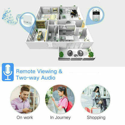 1080P HD Security Camera with Wireless Chime
