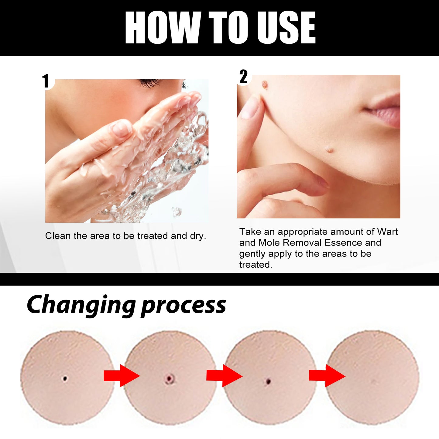 EELHOE Skin Care Essence Gentle Cleansing Care Skin Face And Neck Care Smooth Skin Essence