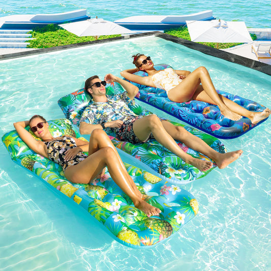 3 Pack Inflatable Pool Floats