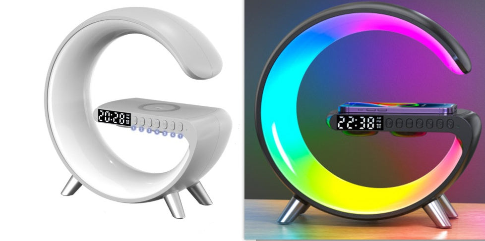 Intelligent G-Shaped LED Lamp Wireless Charger