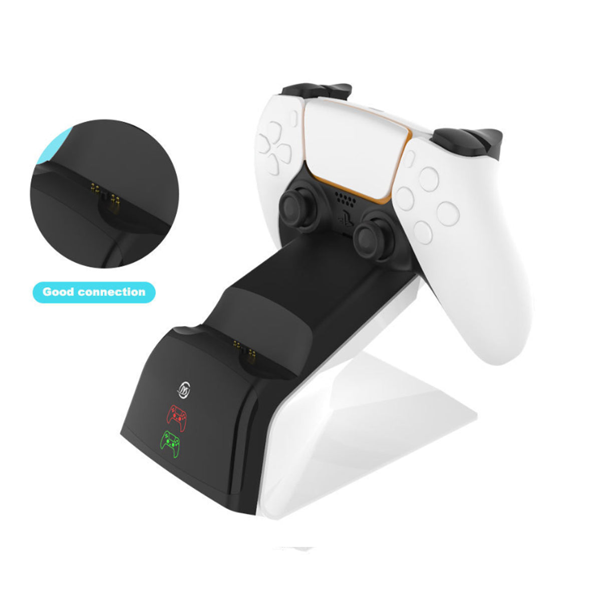 PS5 Controller Charger Dock — Dual Fast Charging Station