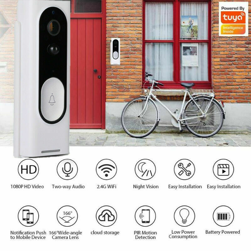 1080P HD Security Camera with Wireless Chime