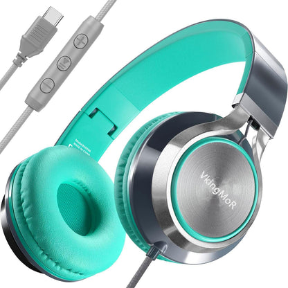 Wired Headphones with Mic & Volume Control