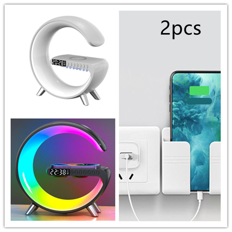 Intelligent G-Shaped LED Lamp Wireless Charger