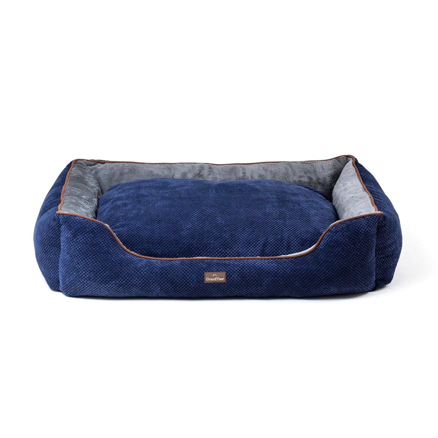 Washable Calming Pet Bed with Waterproof & Non-Slip Bottom