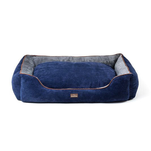 Washable Calming Pet Bed with Waterproof & Non-Slip Bottom