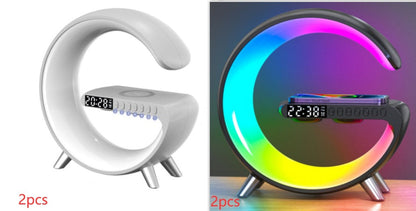 Intelligent G-Shaped LED Lamp Wireless Charger
