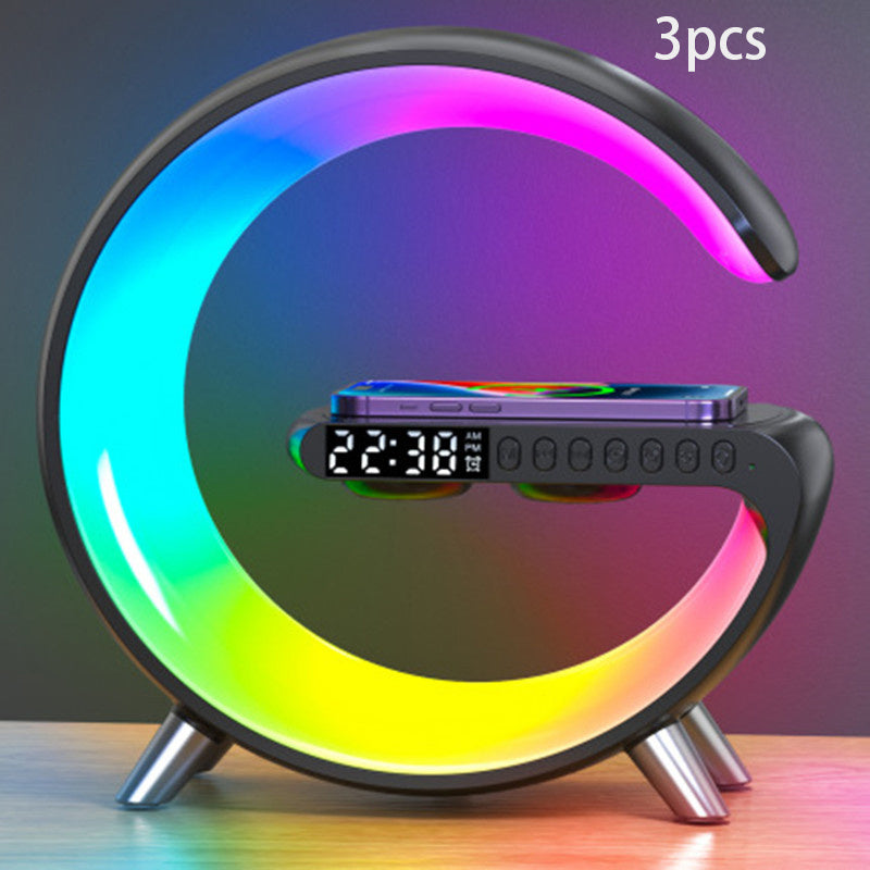 Intelligent G-Shaped LED Lamp Wireless Charger
