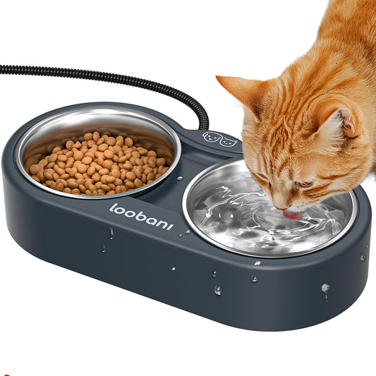 47 OZ Heated Food & Water Bowl