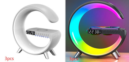 Intelligent G-Shaped LED Lamp Wireless Charger