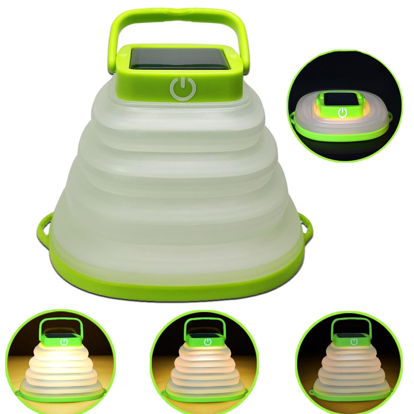 Collapsible Waterproof Outdoor Solar Camping Lantern
